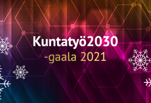 Kuntatyö2030-gaala 7.12.2021